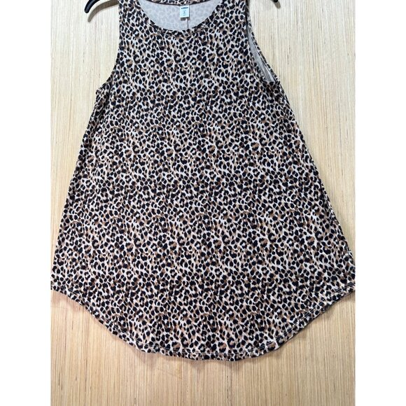 Old Navy - Women's Leopard Print Tank Top - Black/White - Medium - Picture 10 of 11